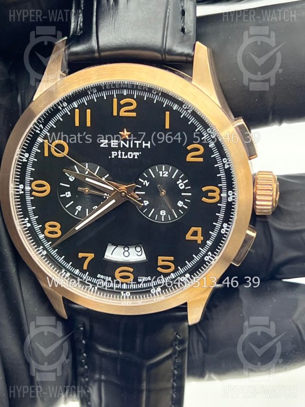 Товар Zenith Pilot Captain Chronograph 43mm Art 7335 Фото 5 - Zenith Pilot Captain Chronograph 43mm Art 7335