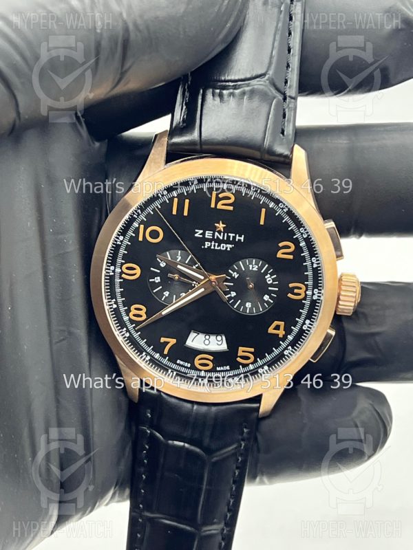 Товар Zenith Pilot Captain Chronograph 43mm Art 7335 Фото 7 - Zenith Pilot Captain Chronograph 43mm Art 7335