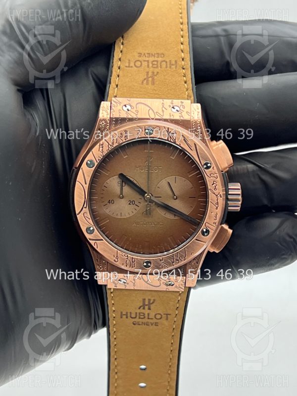 Товар Hublot Classic Fusion Chronograph 45mm Berluti Art 7251 Фото 8 - Hublot Classic Fusion Chronograph 45mm Berluti Art 7251