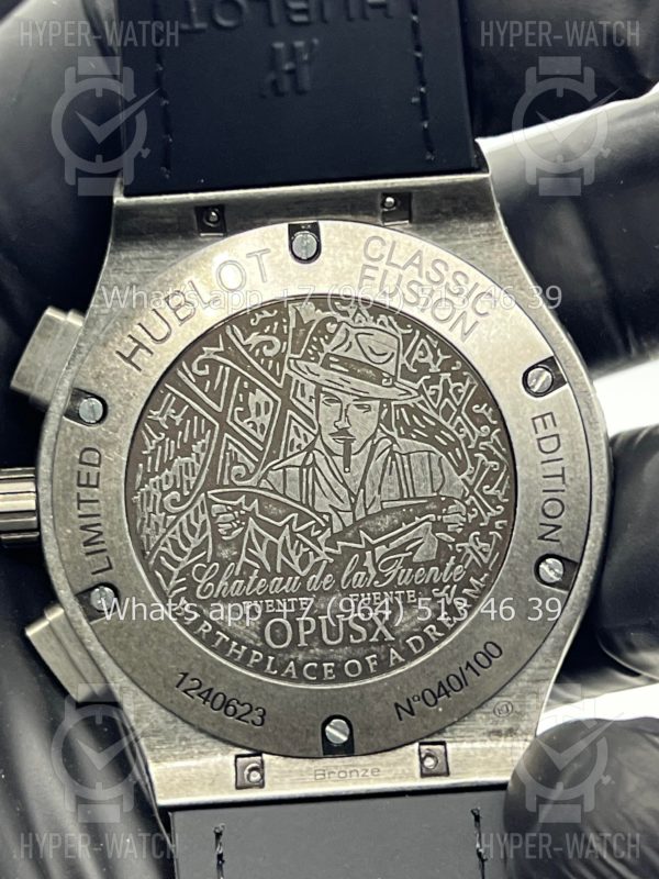 Товар Hublot Classic Fusion Chronograph 45mm Fuente 20th Anniversary Art 7255 Фото 16 - Hublot Classic Fusion Chronograph 45mm Fuente 20th Anniversary Art 7255