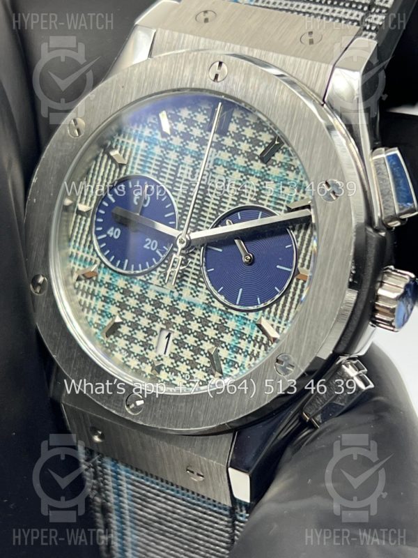 Фото 9 - Hublot Classic Fusion Chronograph 45mm Italia Independent Art 7262