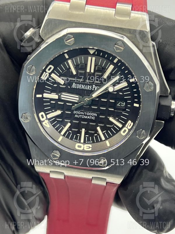 Товар Audemars Piguet Royal Oak Offshore Diver 15703ST.OO.A002CA.01 Red Фото 2 - Audemars Piguet Royal Oak Offshore Diver 15703ST.OO.A002CA.01 Red