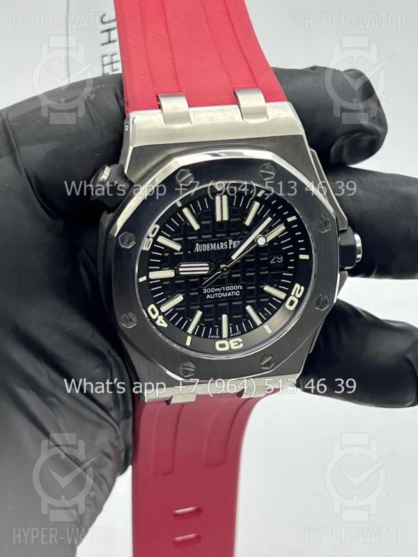 Товар Audemars Piguet Royal Oak Offshore Diver 15703ST.OO.A002CA.01 Red Фото 8 - Audemars Piguet Royal Oak Offshore Diver 15703ST.OO.A002CA.01 Red