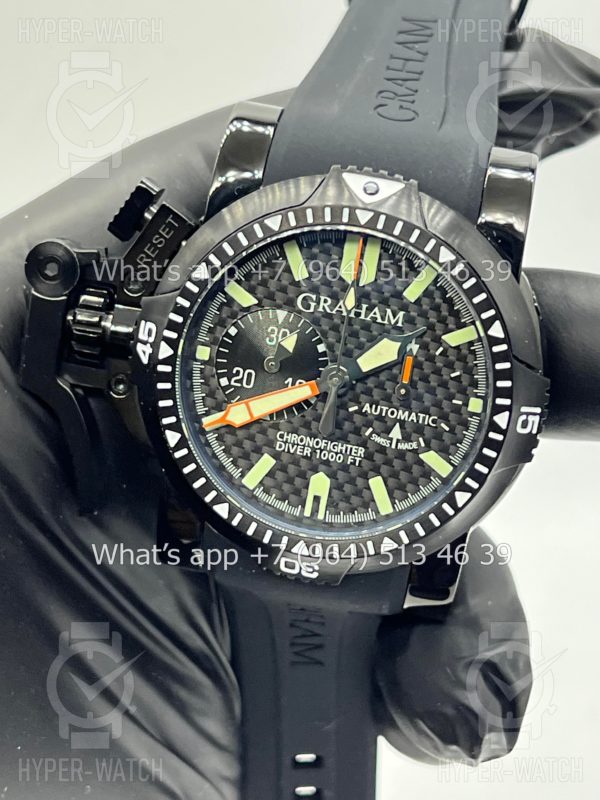 Товар Graham Chronofighter Oversize Diver 47mm Art 7243 Фото 9 - Graham Chronofighter Oversize Diver 47mm Art 7243