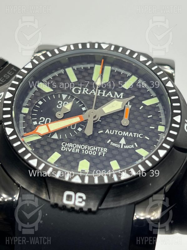 Товар Graham Chronofighter Oversize Diver 47mm Art 7243 Фото 12 - Graham Chronofighter Oversize Diver 47mm Art 7243