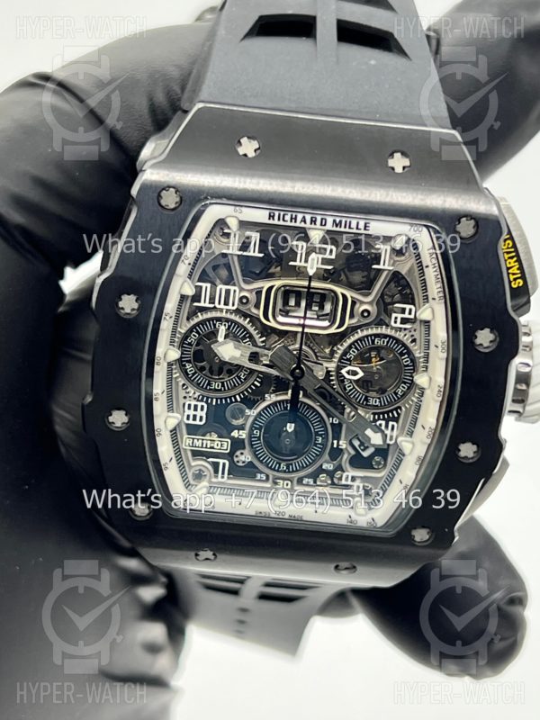 Товар Richard Mille RM 011-03 Black Ceramic Фото 10 - Richard Mille RM 011-03 Black Ceramic