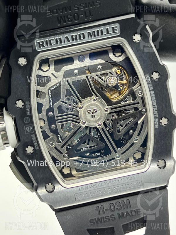Товар Richard Mille RM 011-03 Black Ceramic Фото 18 - Richard Mille RM 011-03 Black Ceramic