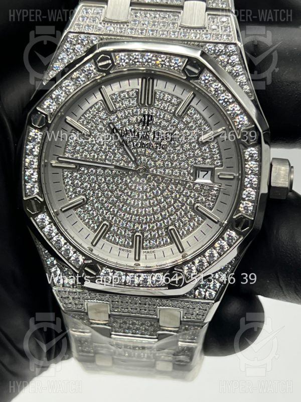 Товар Audemars Piguet Royal Oak 41mm Diamond Steel Фото 2 - Audemars Piguet Royal Oak 41mm Diamond Steel