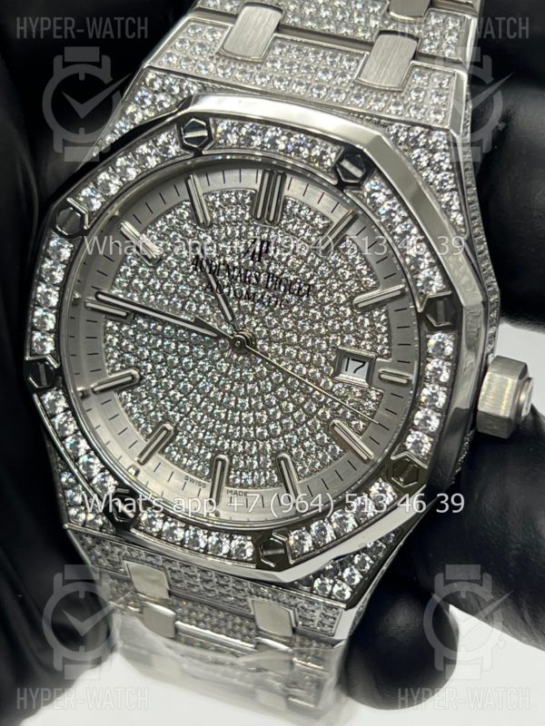 Товар Audemars Piguet Royal Oak 41mm Diamond Steel Фото 3 - Audemars Piguet Royal Oak 41mm Diamond Steel