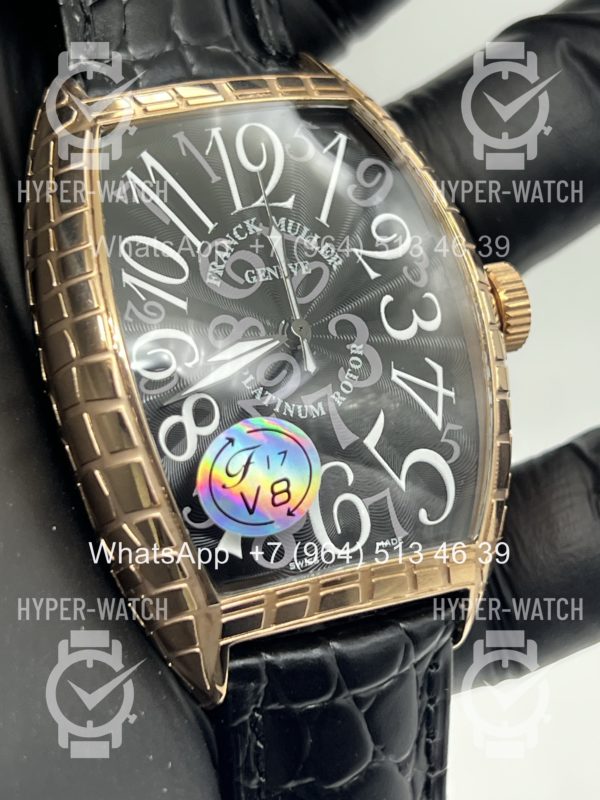 Фото 5 - Franck Muller Cintree Curvex Platinum Rotor Art 7397