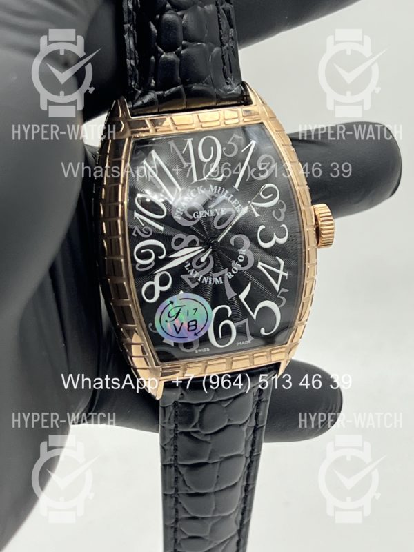Фото 10 - Franck Muller Cintree Curvex Platinum Rotor Art 7397