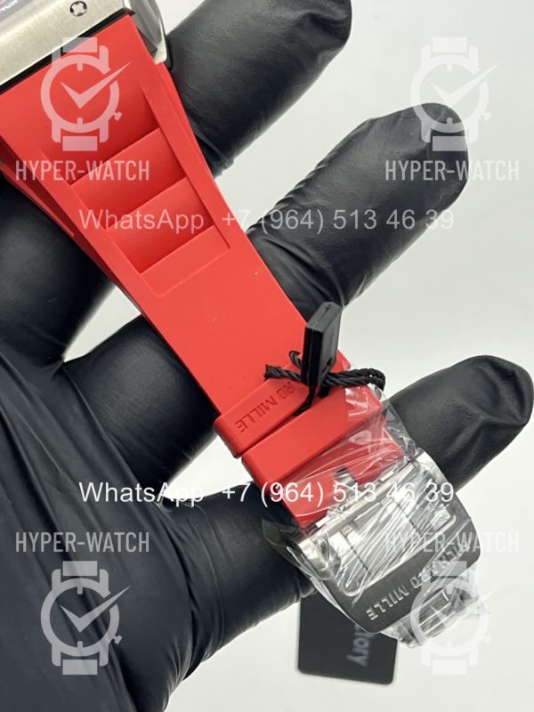 Товар Richard Mille RM 011-FM Steel Red Chronograph Фото 7 - Richard Mille RM 011-FM Steel Red Chronograph