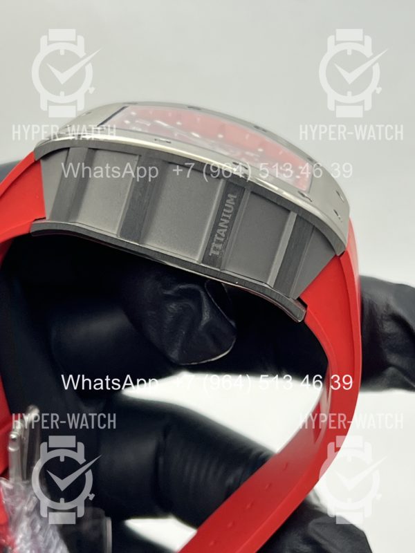 Товар Richard Mille RM 011-FM Steel Red Chronograph Фото 8 - Richard Mille RM 011-FM Steel Red Chronograph