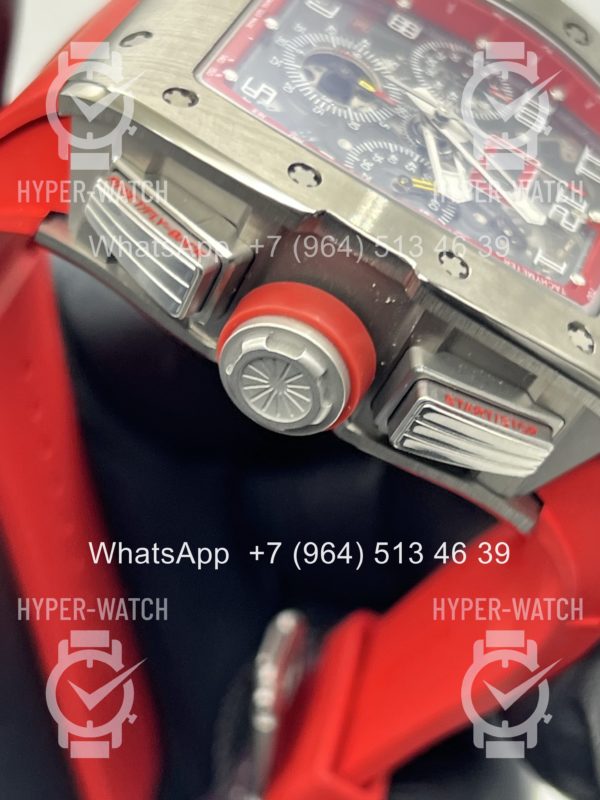 Товар Richard Mille RM 011-FM Steel Red Chronograph Фото 10 - Richard Mille RM 011-FM Steel Red Chronograph