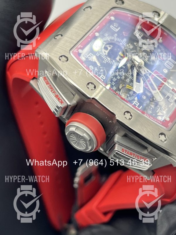 Товар Richard Mille RM 011-FM Steel Red Chronograph Фото 11 - Richard Mille RM 011-FM Steel Red Chronograph