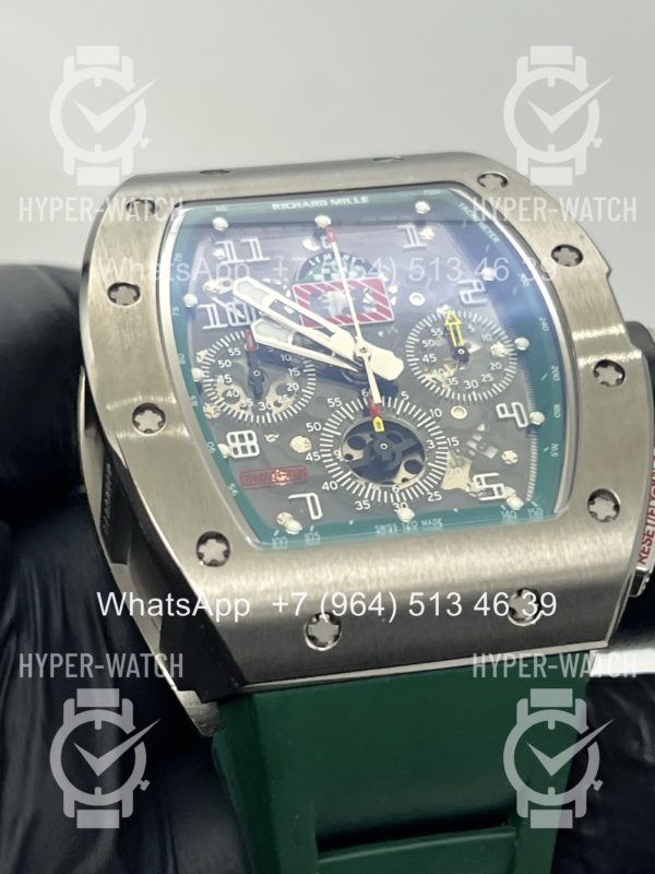 Товар Richard Mille RM 011-FM Steel Green Фото 4 - Richard Mille RM 011-FM Steel Green