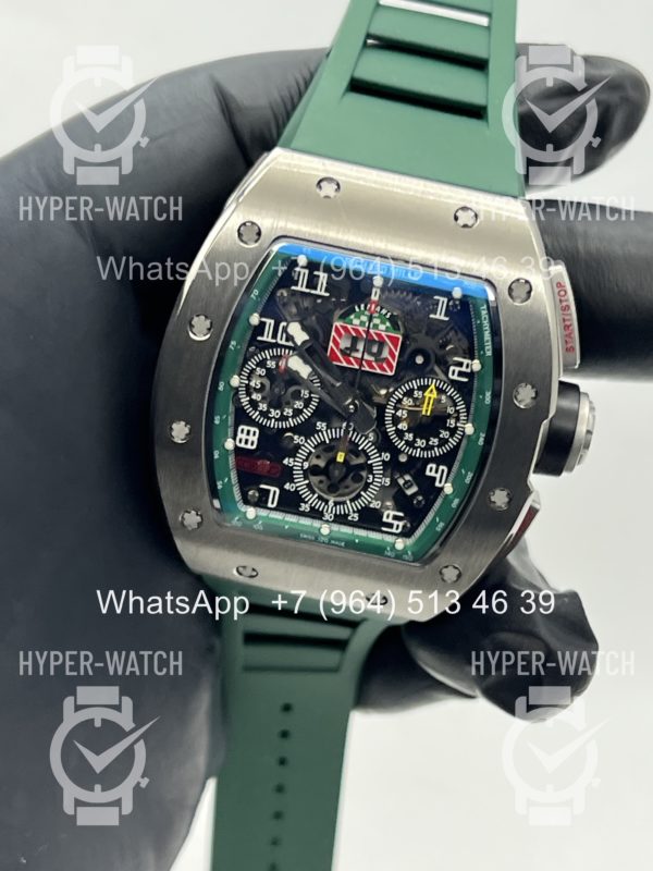 Товар Richard Mille RM 011-FM Steel Green Фото 6 - Richard Mille RM 011-FM Steel Green