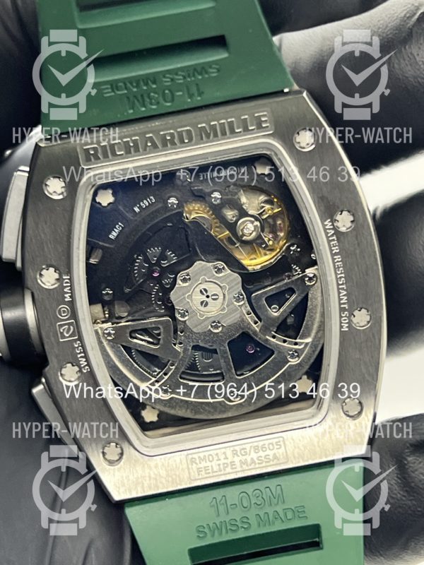 Товар Richard Mille RM 011-FM Steel Green Фото 15 - Richard Mille RM 011-FM Steel Green