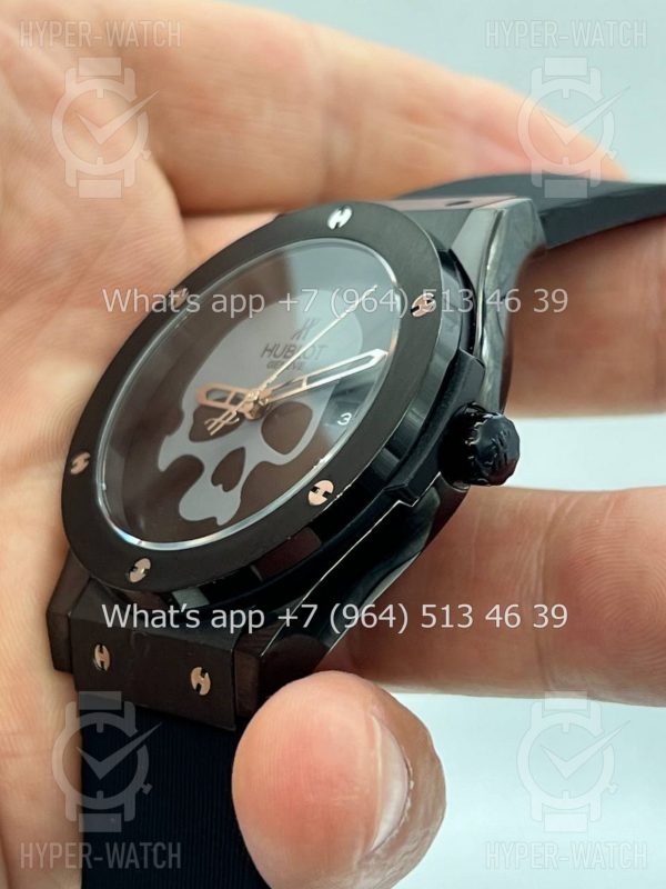 Фото 2 - Hublot Classic Fusion 45mm Skull Art 7244