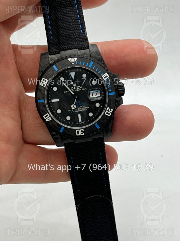 Товар Rolex Submariner 40mm Carbon DIW Black Blue Фото 4 - Rolex Submariner 40mm Carbon DIW Black Blue