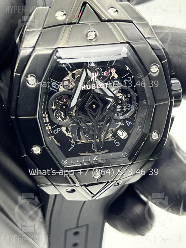 Фото 4 - Hublot Spirit of Big Bang Sang Bleu 42mm Art 7464
