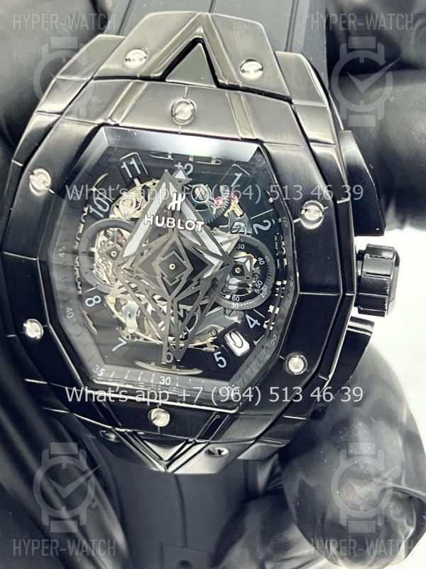 Фото 9 - Hublot Spirit of Big Bang Sang Bleu 42mm Art 7464