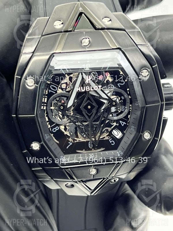 Фото 10 - Hublot Spirit of Big Bang Sang Bleu 42mm Art 7464