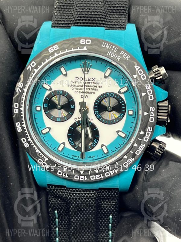 Фото 2 - Rolex Cosmograph Daytona Carbon DIW Celeste Invert
