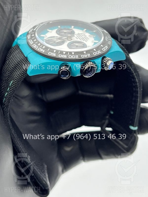Фото 10 - Rolex Cosmograph Daytona Carbon DIW Celeste Invert