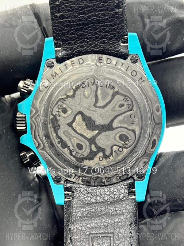 Фото 12 - Rolex Cosmograph Daytona Carbon DIW Celeste Invert