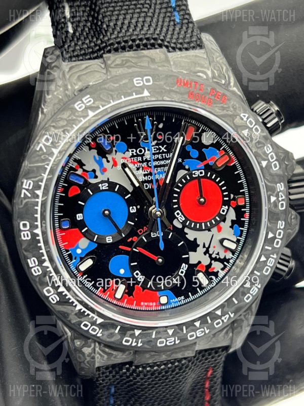 Товар Rolex Cosmograph Daytona Carbon DIW Red Blue Фото 7 - Rolex Cosmograph Daytona Carbon DIW Red Blue
