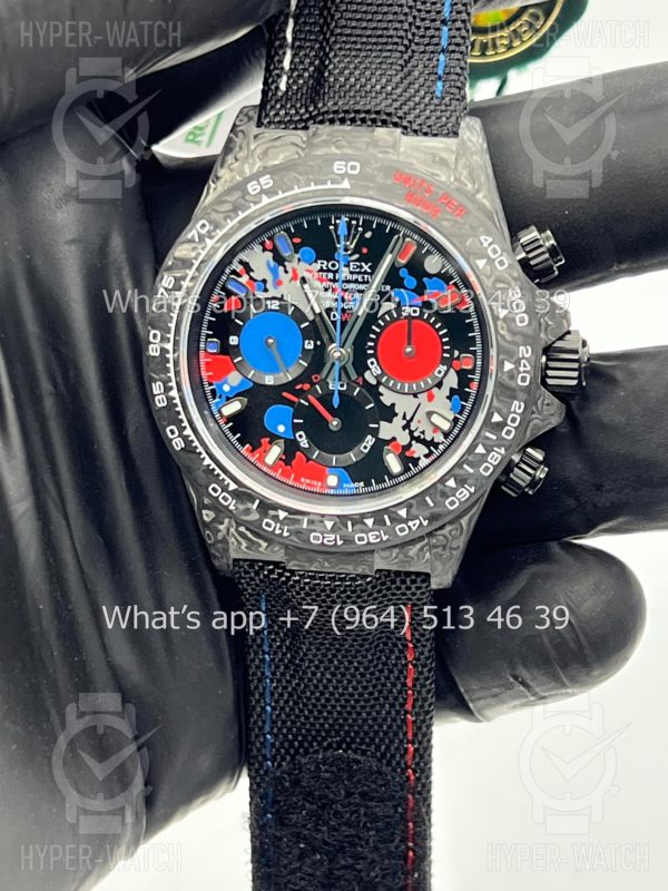 Товар Rolex Cosmograph Daytona Carbon DIW Red Blue Фото 8 - Rolex Cosmograph Daytona Carbon DIW Red Blue