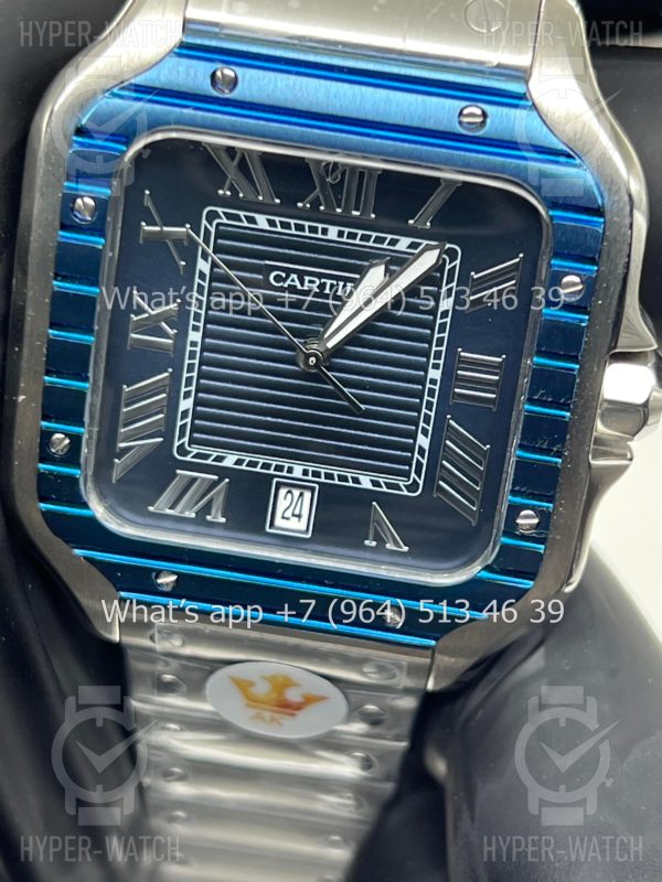 Фото 4 - Cartier Santos de Cartier 40mm Art 7590