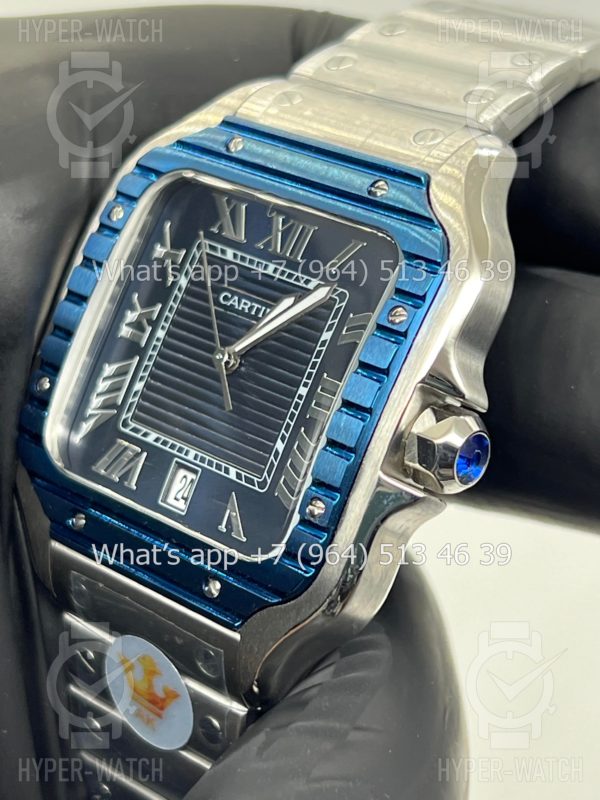 Фото 5 - Cartier Santos de Cartier 40mm Art 7590