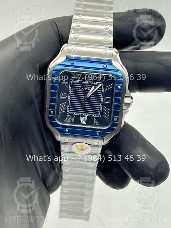 Фото 9 - Cartier Santos de Cartier 40mm Art 7590
