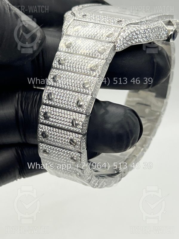Товар Cartier Santos de Cartier 40mm Diamond Steel Art 7619 Фото 15 - Cartier Santos de Cartier 40mm Diamond Steel Art 7619