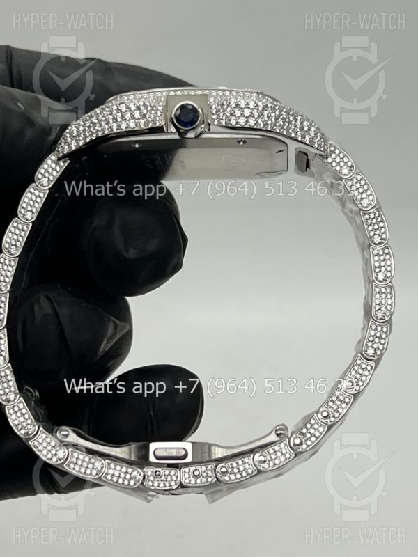 Товар Cartier Santos de Cartier 40mm Diamond Steel Art 7619 Фото 16 - Cartier Santos de Cartier 40mm Diamond Steel Art 7619