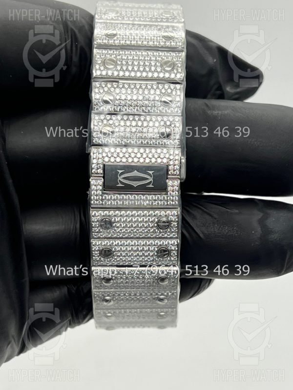 Товар Cartier Santos de Cartier 40mm Diamond Steel Art 7619 Фото 20 - Cartier Santos de Cartier 40mm Diamond Steel Art 7619