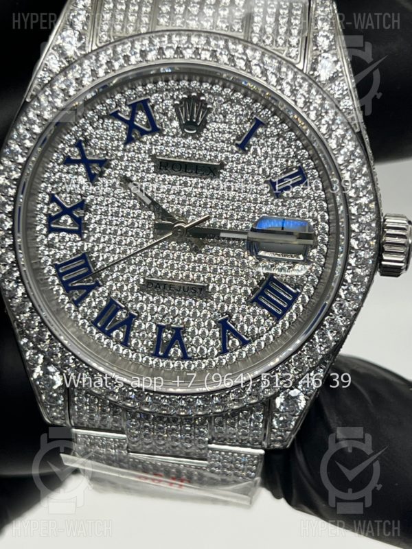 Товар Rolex Datejust 41mm 126334 Full Pave Steel Фото 3 - Rolex Datejust 41mm 126334 Full Pave Steel