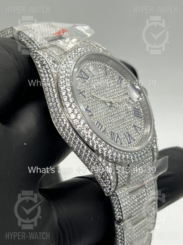 Товар Rolex Datejust 41mm 126334 Full Pave Steel Фото 10 - Rolex Datejust 41mm 126334 Full Pave Steel