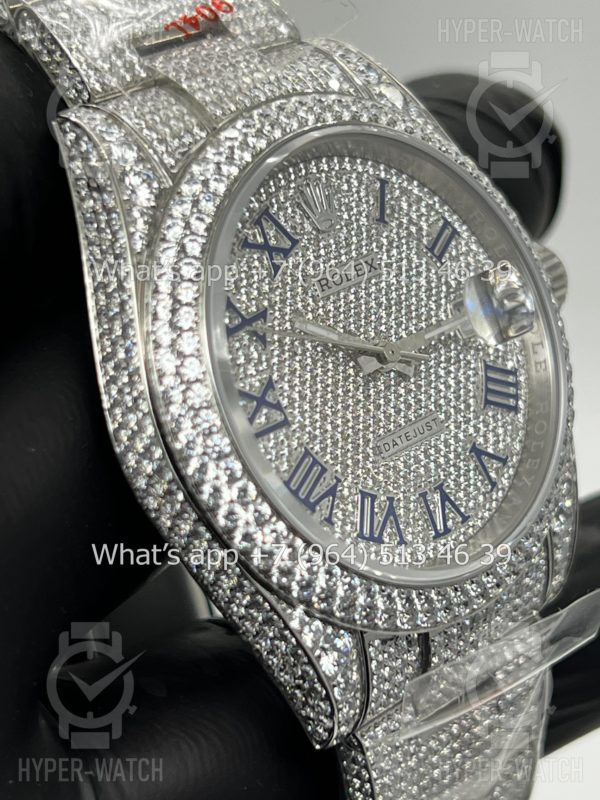 Товар Rolex Datejust 41mm 126334 Full Pave Steel Фото 11 - Rolex Datejust 41mm 126334 Full Pave Steel