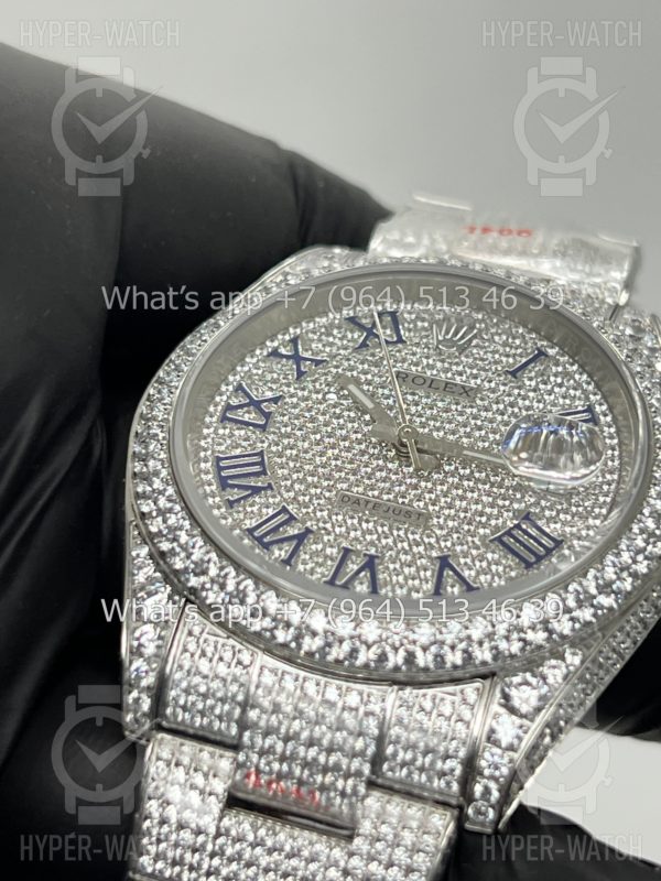 Товар Rolex Datejust 41mm 126334 Full Pave Steel Фото 14 - Rolex Datejust 41mm 126334 Full Pave Steel