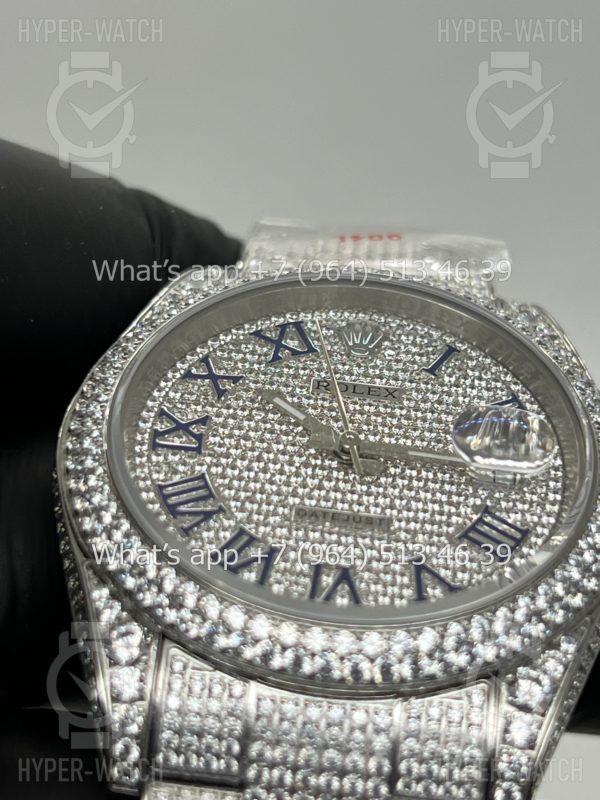 Товар Rolex Datejust 41mm 126334 Full Pave Steel Фото 15 - Rolex Datejust 41mm 126334 Full Pave Steel