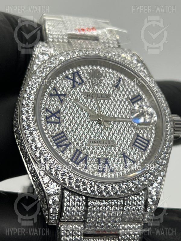 Товар Rolex Datejust 41mm 126334 Full Pave Steel Фото 16 - Rolex Datejust 41mm 126334 Full Pave Steel