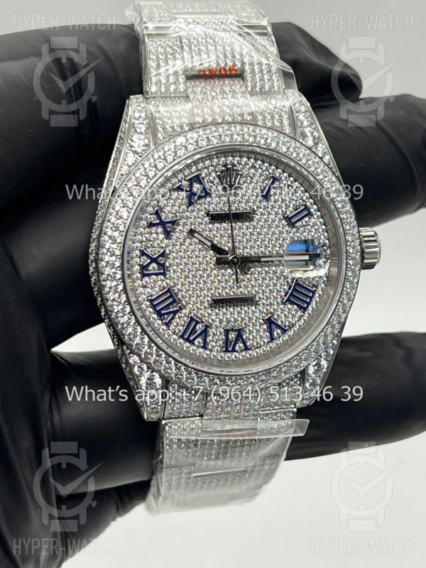 Товар Rolex Datejust 41mm 126334 Full Pave Steel Фото 17 - Rolex Datejust 41mm 126334 Full Pave Steel