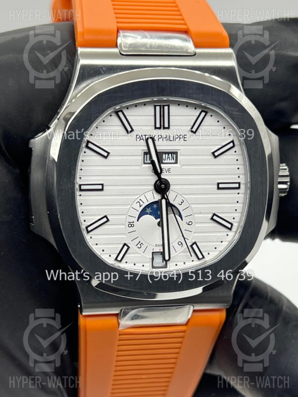 Товар Patek Philippe Nautilus 40mm 5726/1A-010 Orange Steel Фото 2 - Patek Philippe Nautilus 40mm 5726/1A-010 Orange Steel