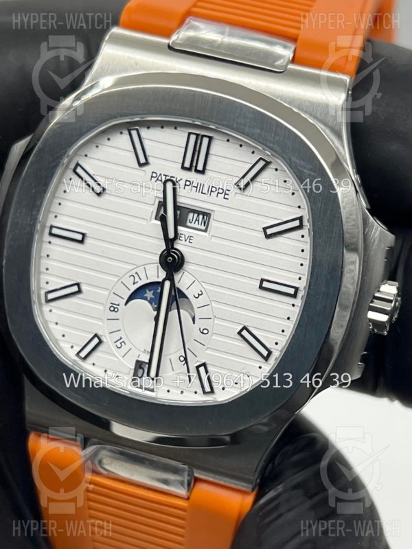 Товар Patek Philippe Nautilus 40mm 5726/1A-010 Orange Steel Фото 4 - Patek Philippe Nautilus 40mm 5726/1A-010 Orange Steel