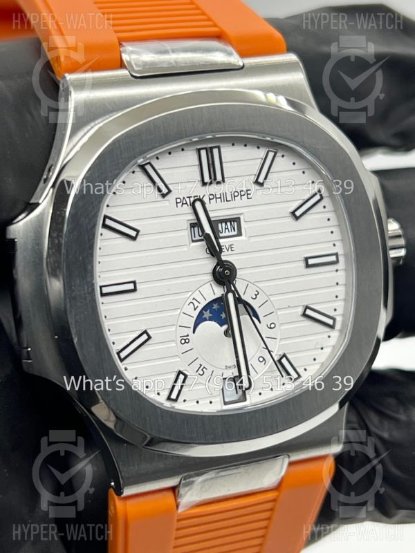 Товар Patek Philippe Nautilus 40mm 5726/1A-010 Orange Steel Фото 5 - Patek Philippe Nautilus 40mm 5726/1A-010 Orange Steel