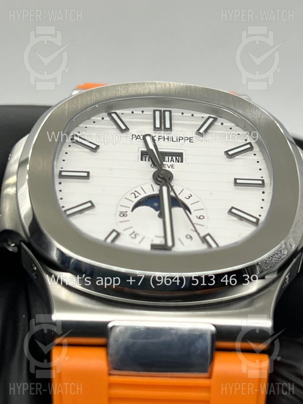 Товар Patek Philippe Nautilus 40mm 5726/1A-010 Orange Steel Фото 6 - Patek Philippe Nautilus 40mm 5726/1A-010 Orange Steel