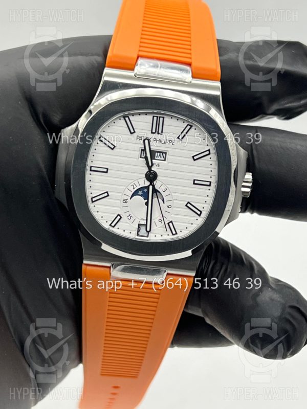 Товар Patek Philippe Nautilus 40mm 5726/1A-010 Orange Steel Фото 7 - Patek Philippe Nautilus 40mm 5726/1A-010 Orange Steel